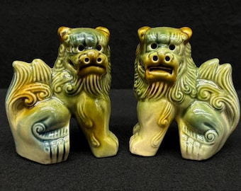 Shisa Side Standing Guardian Lion from Okinawa Ryukyu Japan Traditional figurine