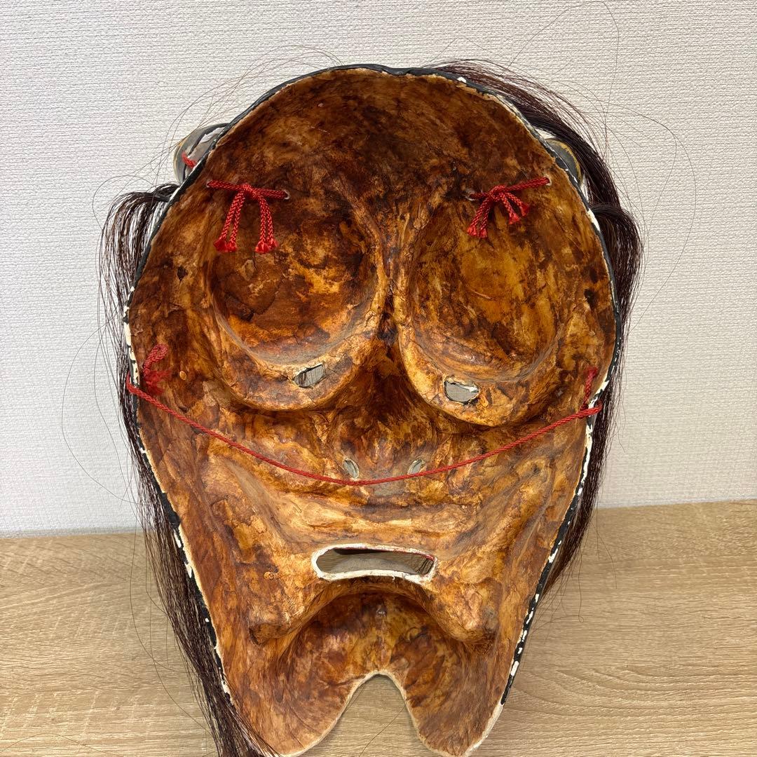 日本製 手作り紙粘土 能面 狂言 神楽 般若 鬼 鬼 - Etsy 日本