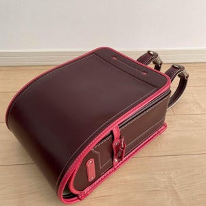 Randoseru, cuir de vachette Randoseru, cartable Randoseru, Randoseru japonais, sac à dos rouge, Randoseru léger, sac à dos léger,