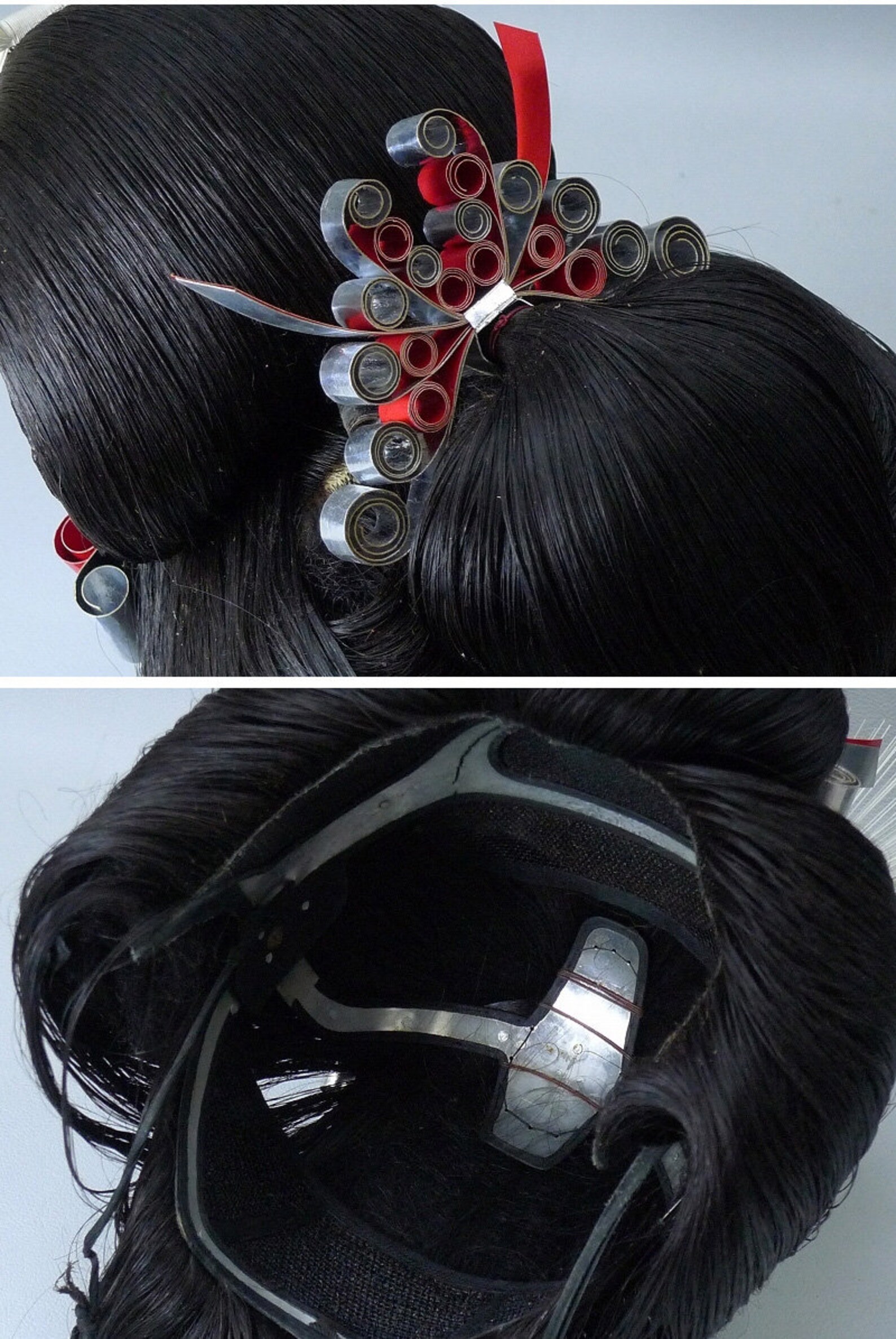 Katsura Wig Of The Day Manga Katsura Wig Japanese Wig Japanese katsura Wig for Kimono | Etsy