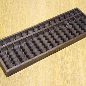 Vintage Japanese Soroban Abacus 330mm long
