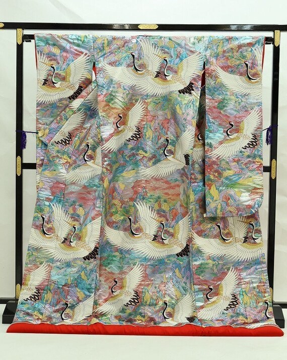 Uchikake Kimono, Wedding Kimono, Japanese Kimono R