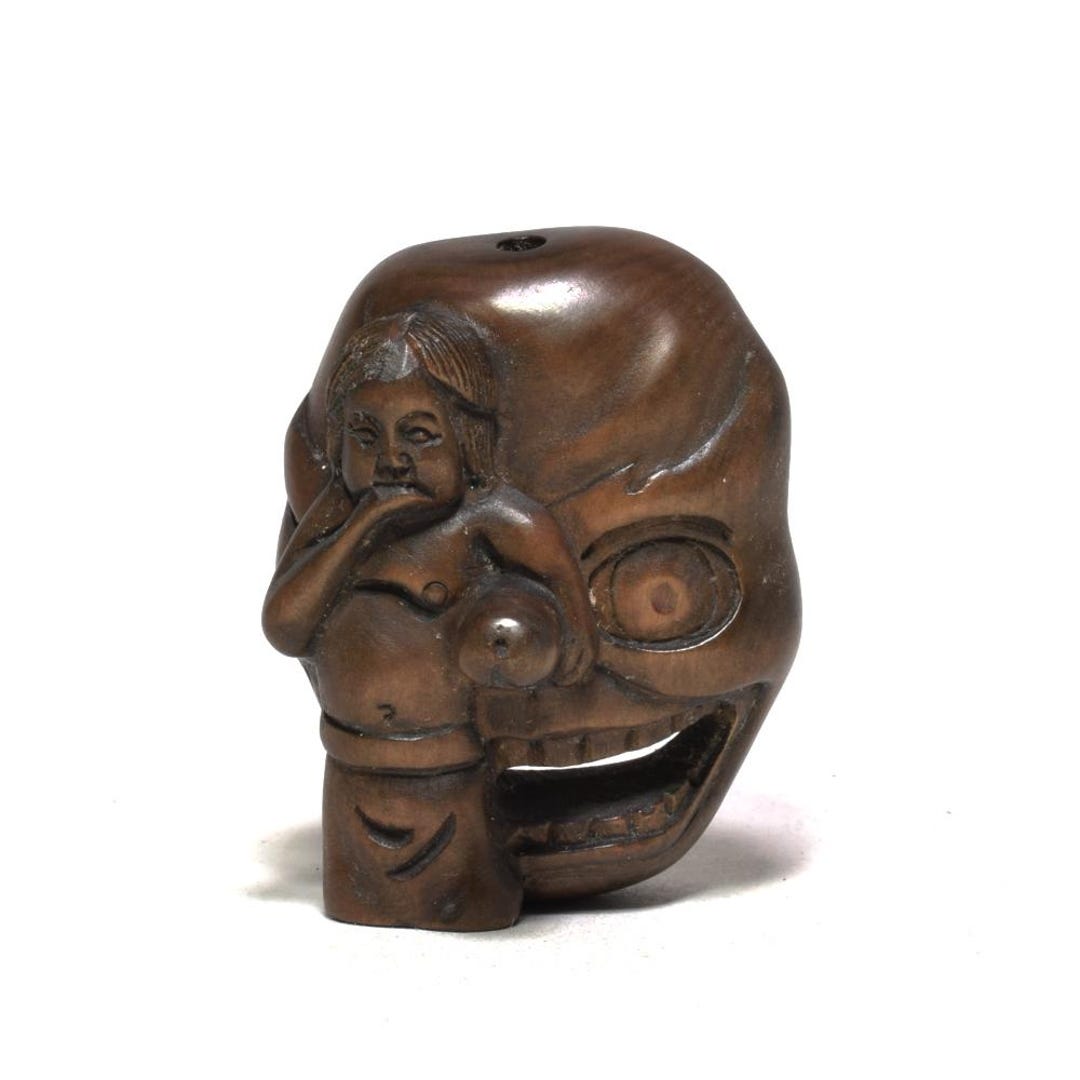 Netuke Japanese Netsuke, Horse Netsuke, Wooden Netsuke, Netsuke Statue ...