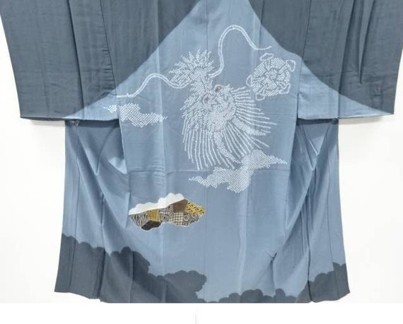 Mens Kimono, Samurai Kimono, Mens Jyuban, Mens Kim
