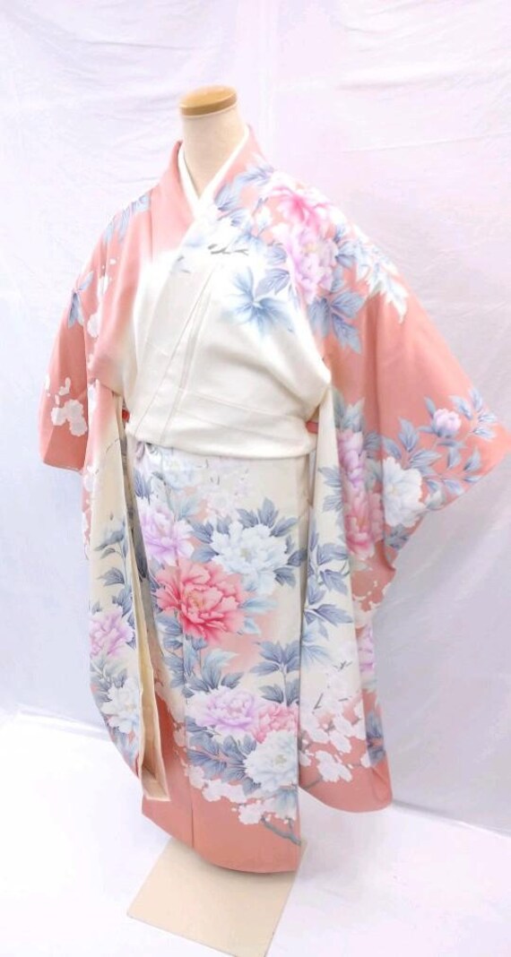 Furisode Kimono, Silk Furisode, Wedding Kimono Dre