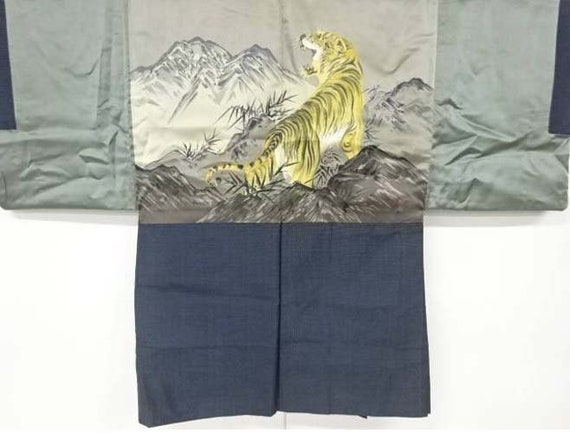 Mens Kimono, Samurai Kimono, Mens Short Kimono, Me