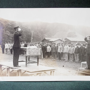 WW2 Japan Photo Japanese soldiers for Navy event Photo World War Two 1943&#39;