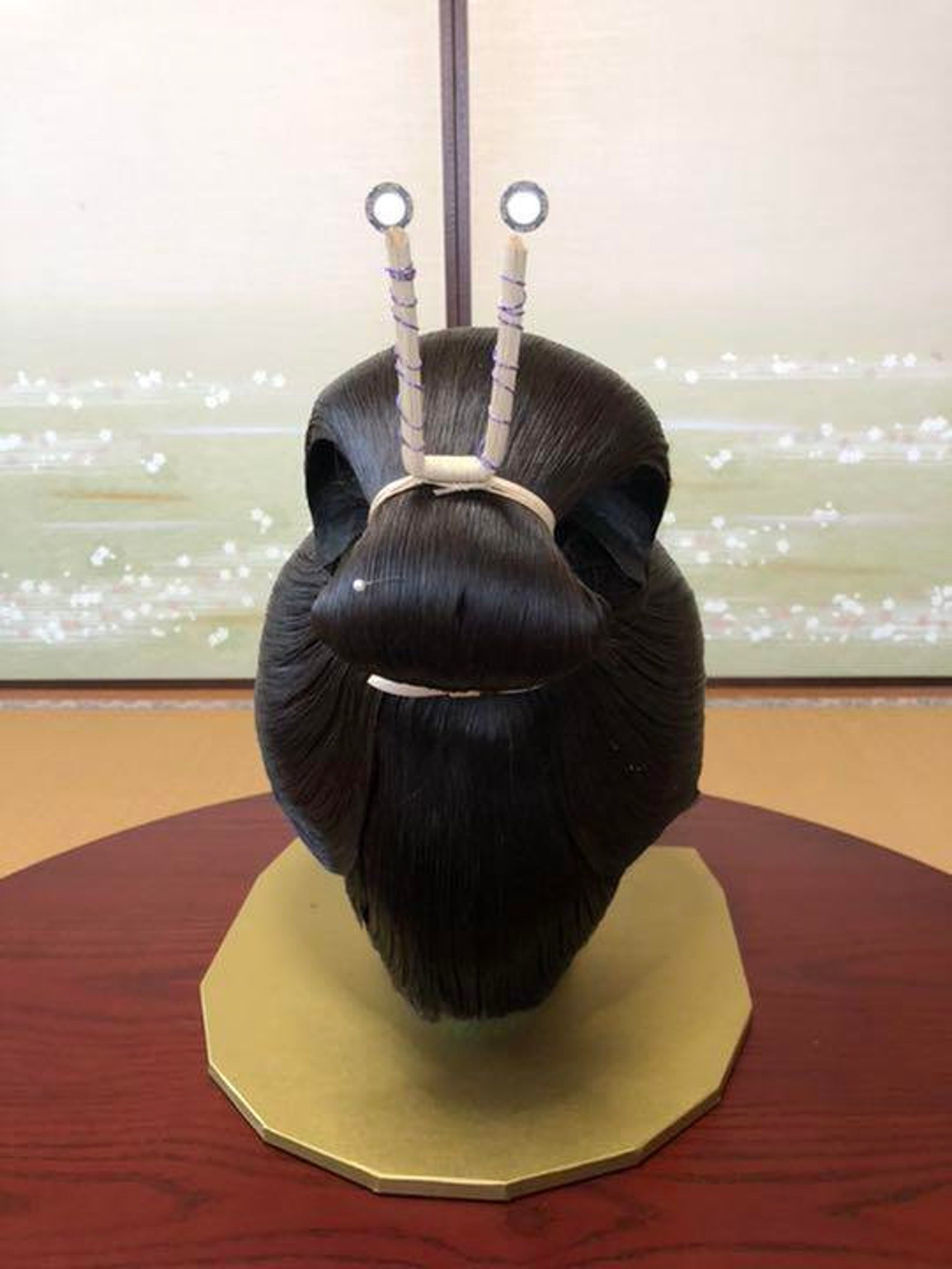 Katsura Sans Wig Of The Day Katsura Wig Japanese Wig Japanese katsura Wig for Kimono | Etsy