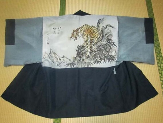 Mens Kimono, Samurai Kimono, Mens Short Kimono, Me