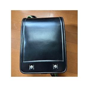 Randoseru, Cowhide Leather Randoseru, school Bag Randoseru, Japanese Randoseru, Black backpack, lightweight Randoseru, lightweight backpack,