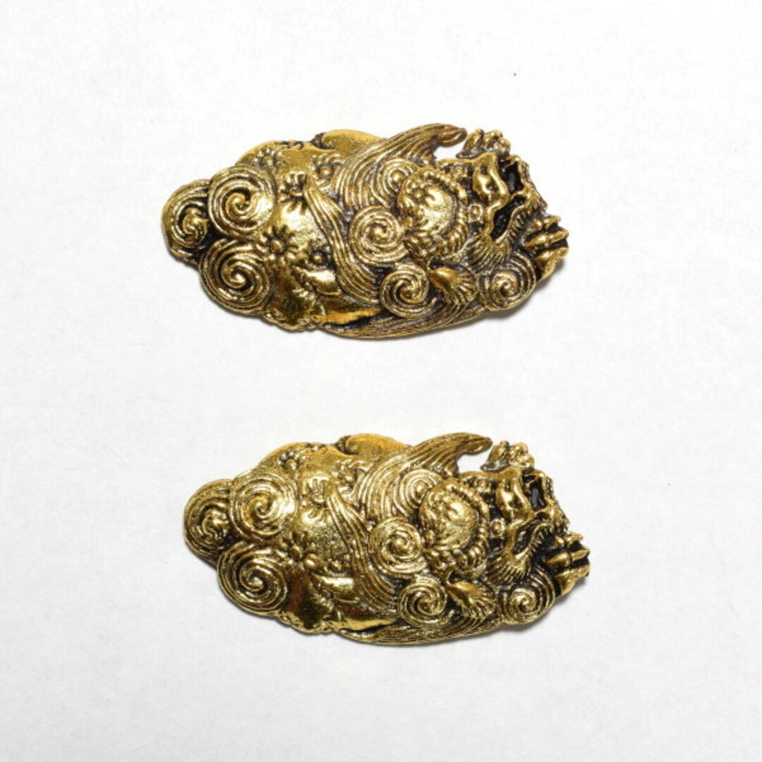 Menuki, Japanese Sword Menuki, Antique Menuki, Decorative Hilt, Sword