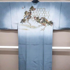 Mens Kimono, Mens Kimono Jyuban, Mens Kimono Jacket, Samurai Kimono, Japanese dress mens, Japanese robe mens, Samurai art, Silk Kimono Mens