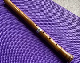 尺八 竹都山流 都山流 竹仙竹仙 18.9インチ / 48.2cm 日本の伝統楽器