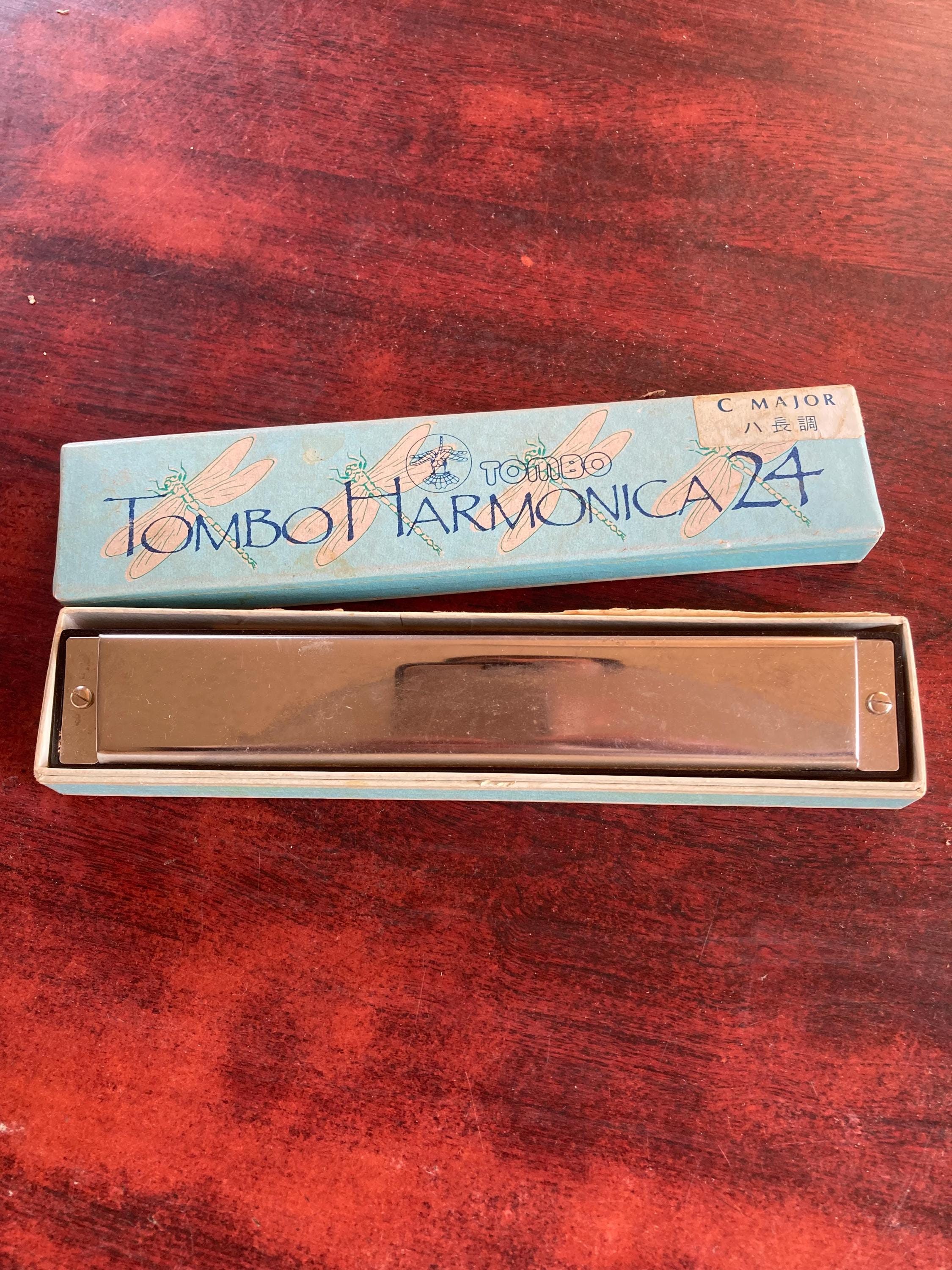 Japanese Vintage 1970s Tombo Harmonica 24 C Major Musical