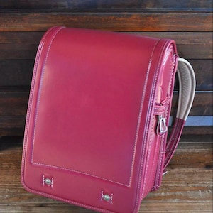Randoseru, Cowhide Leather Randoseru, school Bag Randoseru, Japanese Randoseru, Red backpack, lightweight Randoseru, lightweight backpack,