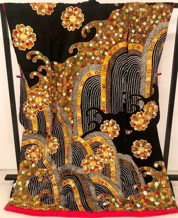 Uchikake Kimono, Wedding Kimono, Japanese Kimono,