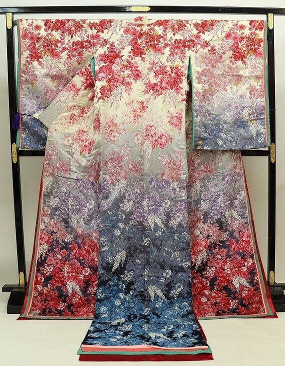 Uchikake Kimono, Wedding Kimono, Japanese Kimono R