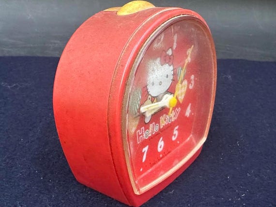 Hello Kitty Alarm Clock Japanese Anime Vintage Retro - Etsy