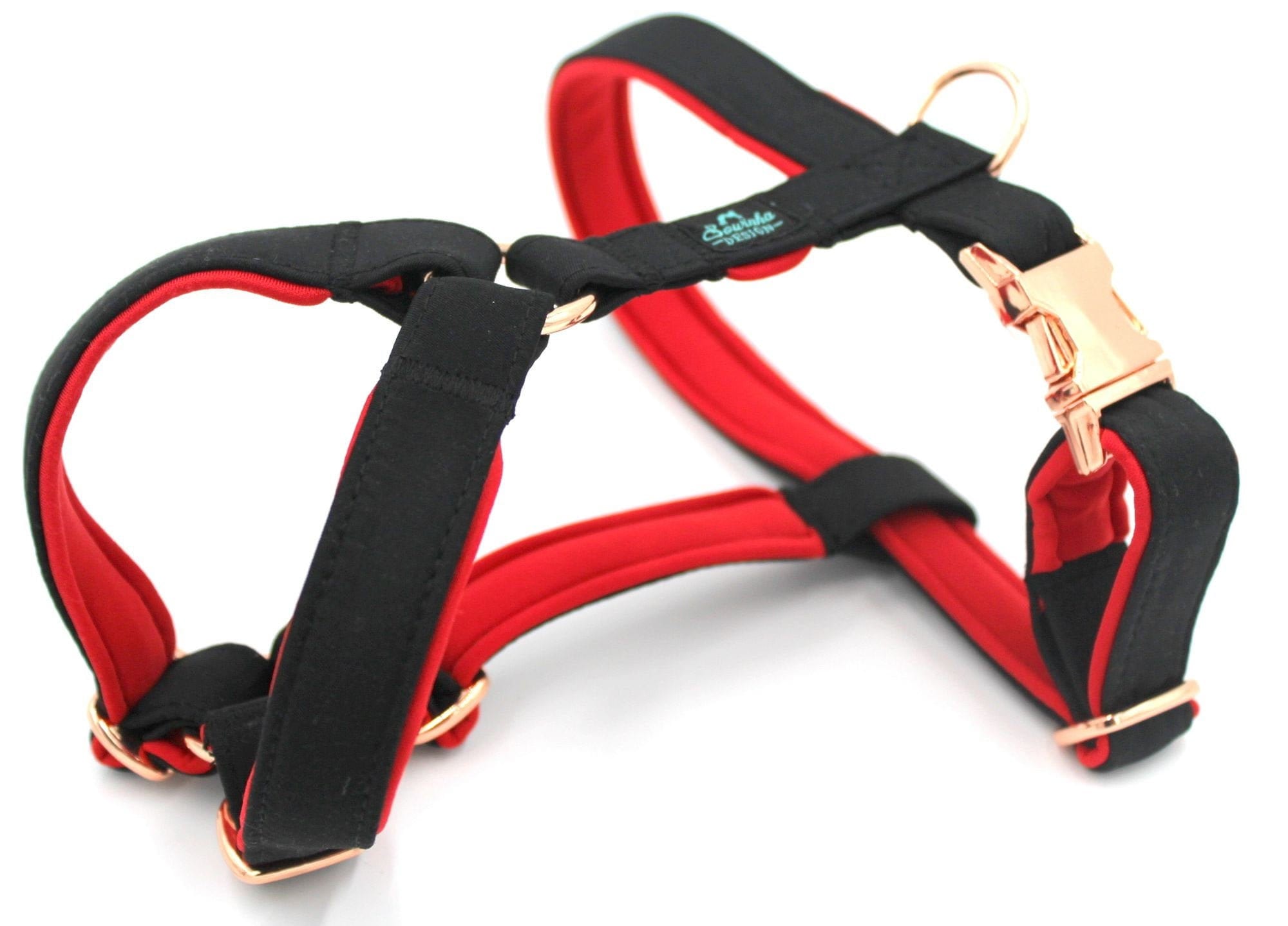 Dog guard harness Girl dog harness black harness soft Etsy