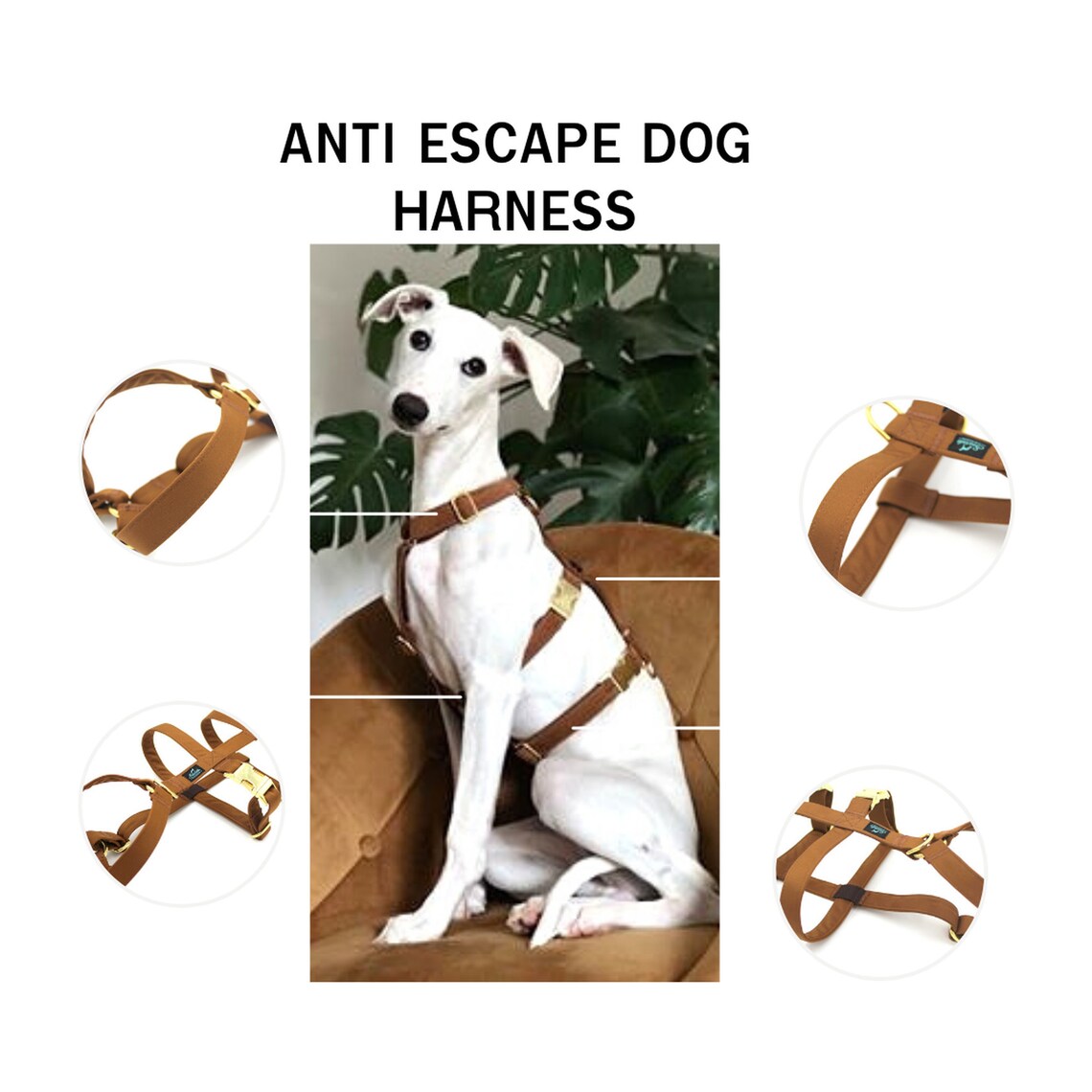 Guard dog harness safe harness triple harness anti Etsy