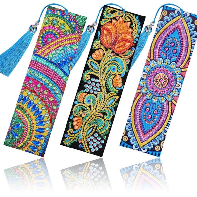 Diamond Art Bookmarks - Etsy