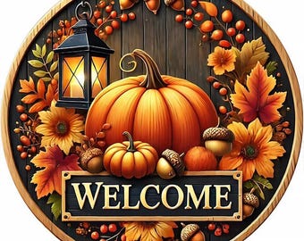 Autumn Pumpkin Diamond Painting Kit: 5D DIY Fall Decor