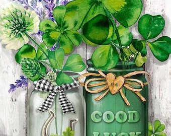St. Patrick's Day Diamond Painting Kits for Adults - 5D DIY Gem Art for Beginners