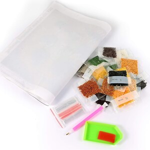 Cardinal Bird Diamond Painting Kit: DIY 5D Gem Art Home Decor image 2