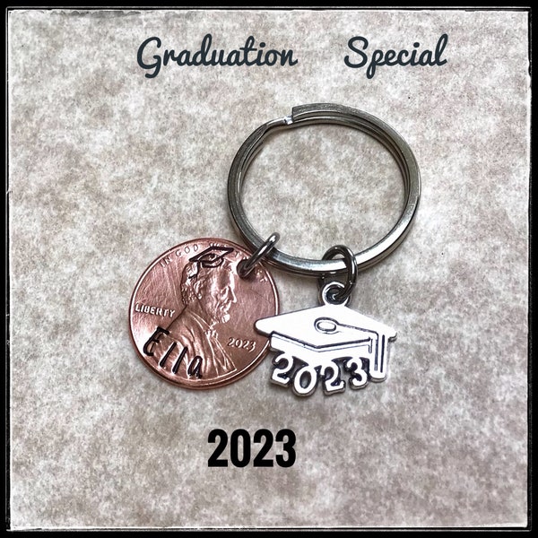 Hand Stamped Penny Etsy