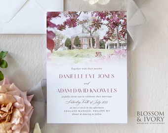 perfect for classic garden wedding theme Digital download PDF for homeprinting locally Blush Floral Fairytale Invitation design perfect for classic garden wedding theme Digital download PDF for homeprinting locally Blush Floral Fairytale Invitation design
