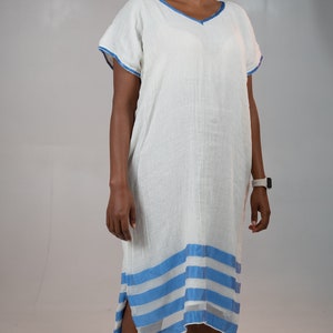 Semay handwoven cotton traditional ethiopian dress