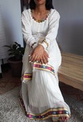 Elegant Ethiopian dress product logo