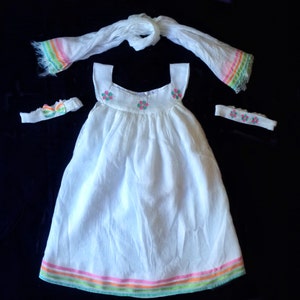 Traditional Ethiopian toddler dress