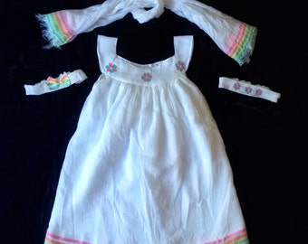 Traditional Ethiopian toddler dress