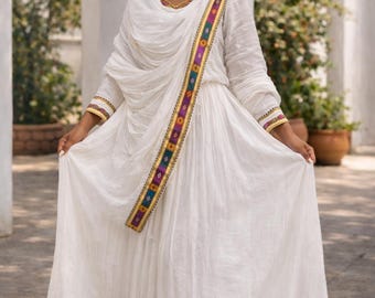 Elegant Ethiopian dress