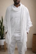 Handmade Ethiopian Habesha Outfit - Men's Wedding Attire, Netela Shawl product logo