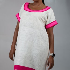Roza handwoven cotton traditional ethiopian dress