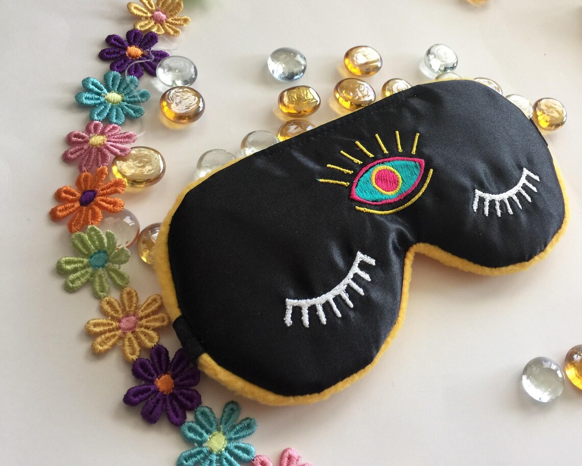 Third Eye Sleep Mask Eye Mask Travel Eye Mask Blindfold Etsy Australia