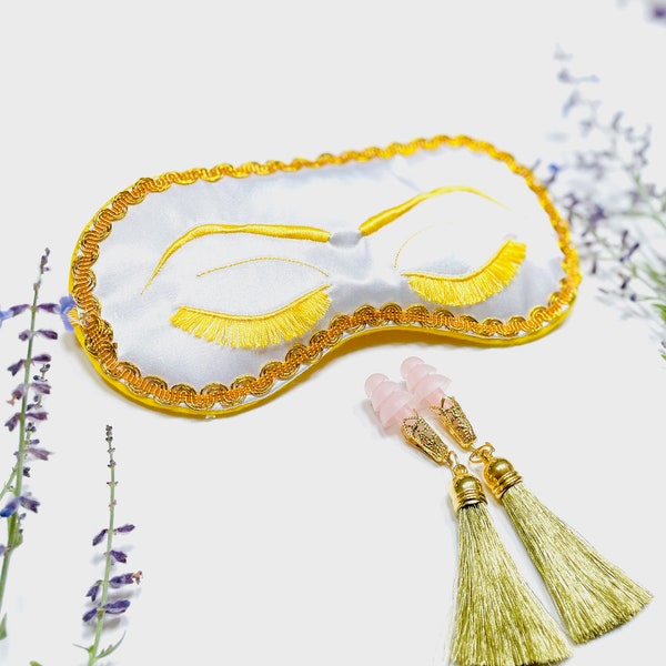 Breakfast at Tiffanys Sleep Mask, Holly Golightly Sleep Mask, Audrey Hepburn, Bachelorette Party Mask.