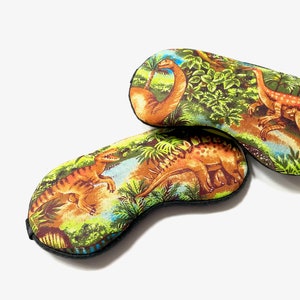 Dinosaur Kids Sleep Mask Boys Sleep Mask Mens Sleep Mask Cat Sleep Mask.