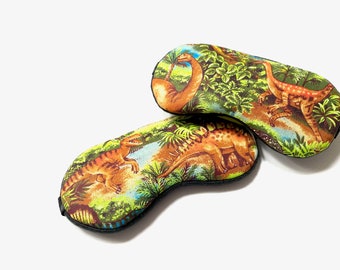 Dinosaur Kids Sleep Mask Boys Sleep Mask Mens Sleep Mask Cat Sleep Mask.