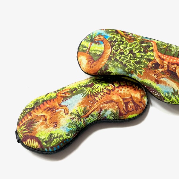 Dinosaur Kids Sleep Mask Boys Sleep Mask Mens Sleep Mask Cat Sleep Mask.