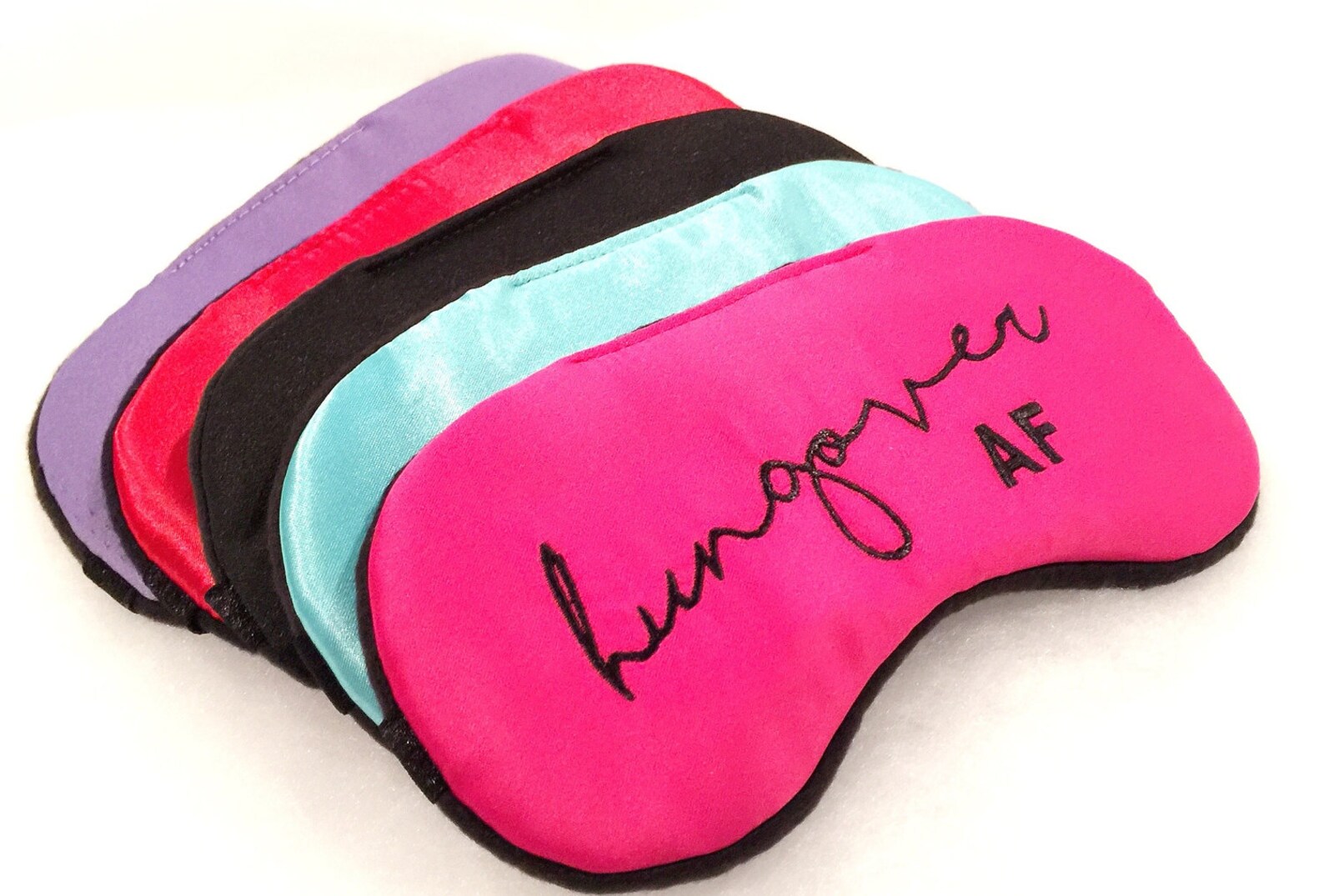 Hungover Satin Sleep Mask Shameless Sleep Mask Blindfold Eye Etsy