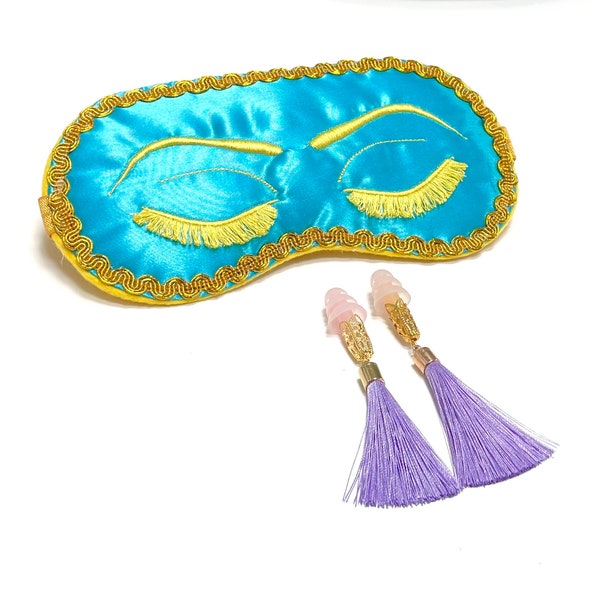 Breakfast at Tiffanys Sleep Mask, Holly Golightly Sleep Mask, Audrey Hepburn, Bachelorette Party Mask.