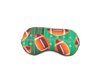 Football sleep mask, Sleep mask, Travel mask, Boys Sleep Mask, Kids Sleep mask, Slumber Party Sleep Mask