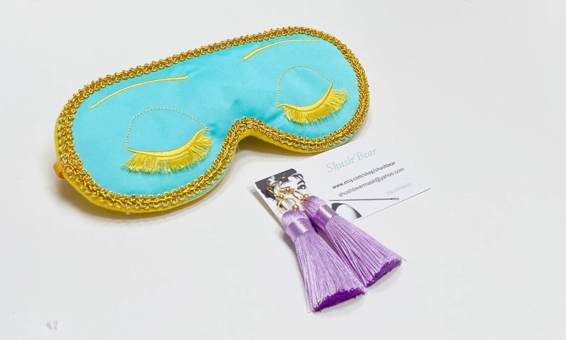 Breakfast at Tiffanys Sleep Mask Holly Golightly Sleep Mask Etsy