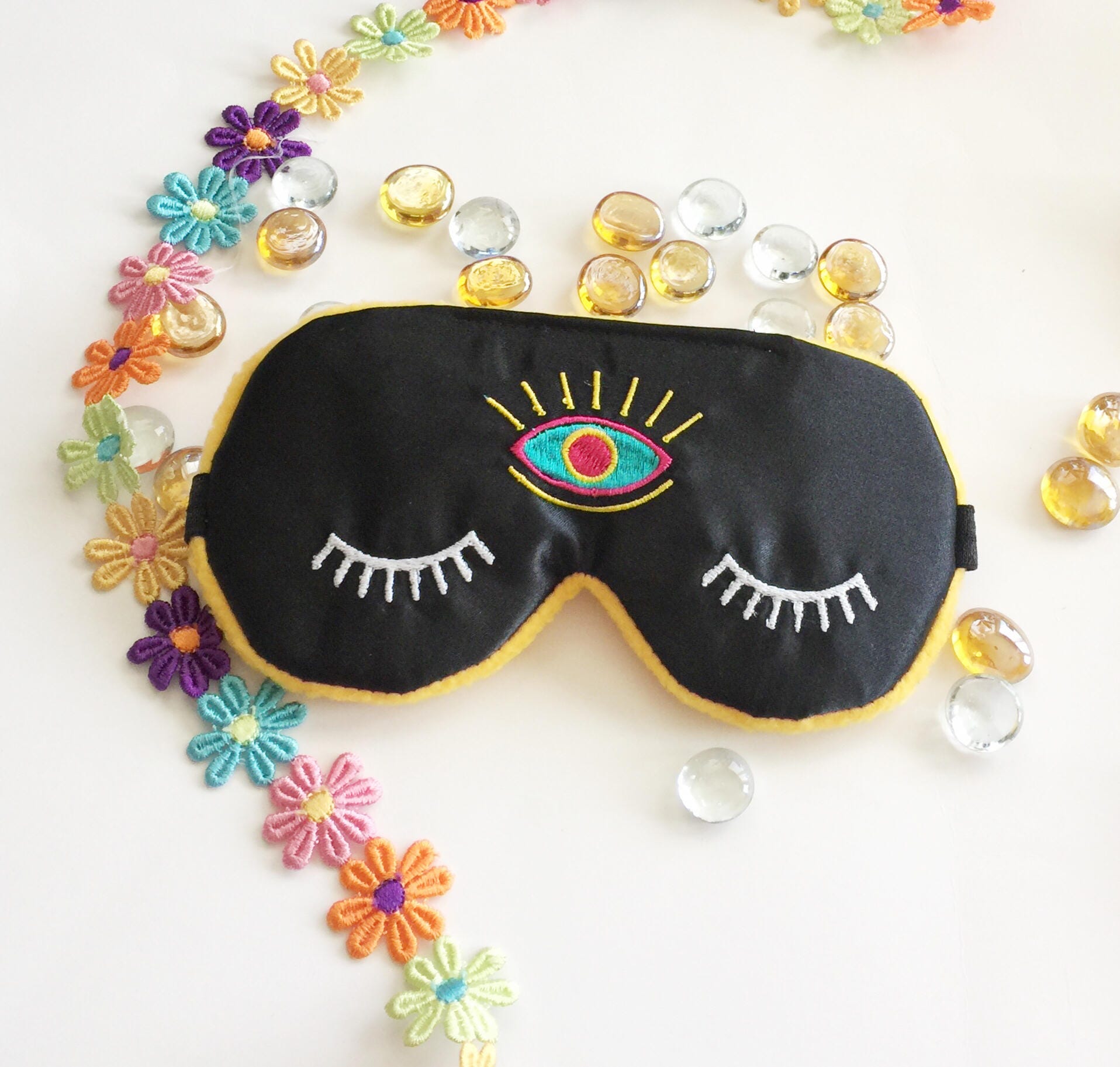 Third Eye Sleep Mask Eye Mask Travel Eye Mask Blindfold Etsy Australia