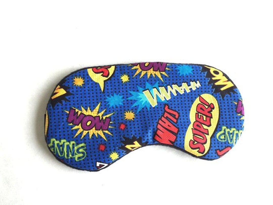 Kids Superhero Sleep Mask Slumber Party Favors Mask Boys Eye Masks. Etsy