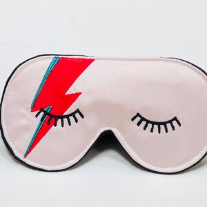 Lightening Eye mask, Sleep Mask, Lightening Sleep mask, Travel Sleep Mask. image 2