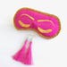 Black Satin Fck off Sleep Mask Shameless Sleep Mask Blindfold Eye Mask ...